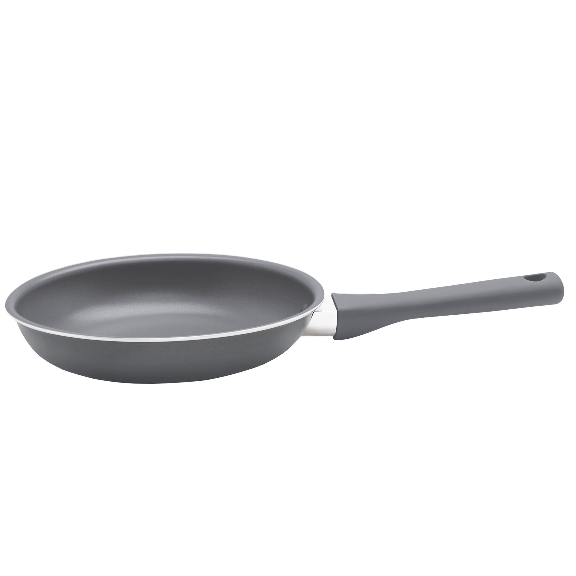 slide 1 of 1, our goods Non-Stick Fry Pan - Pebble Gray, 8 in
