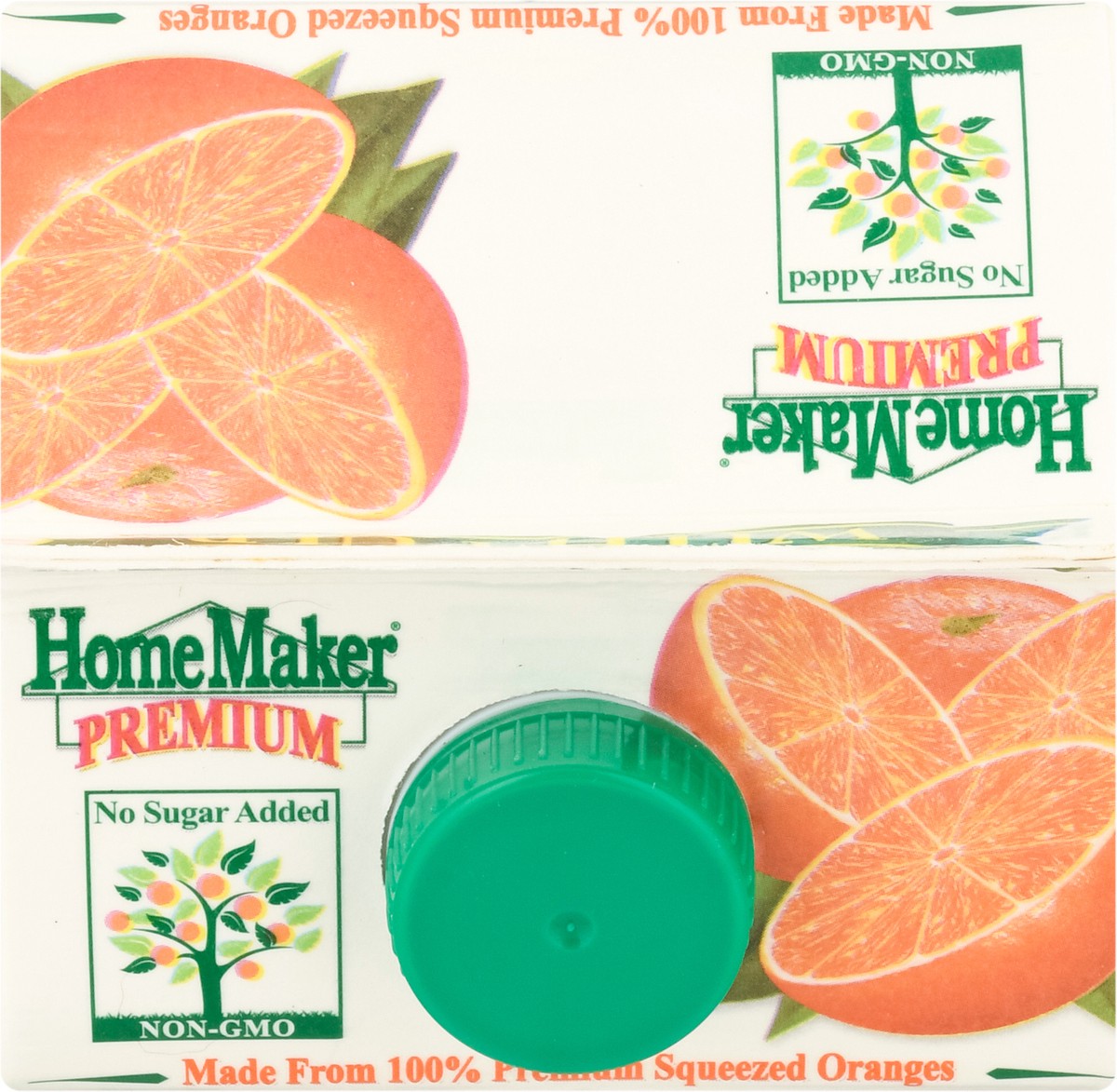 slide 11 of 13, HomeMaker Home Maker Pulp 100% Premium Orange Juice, 59 fl oz