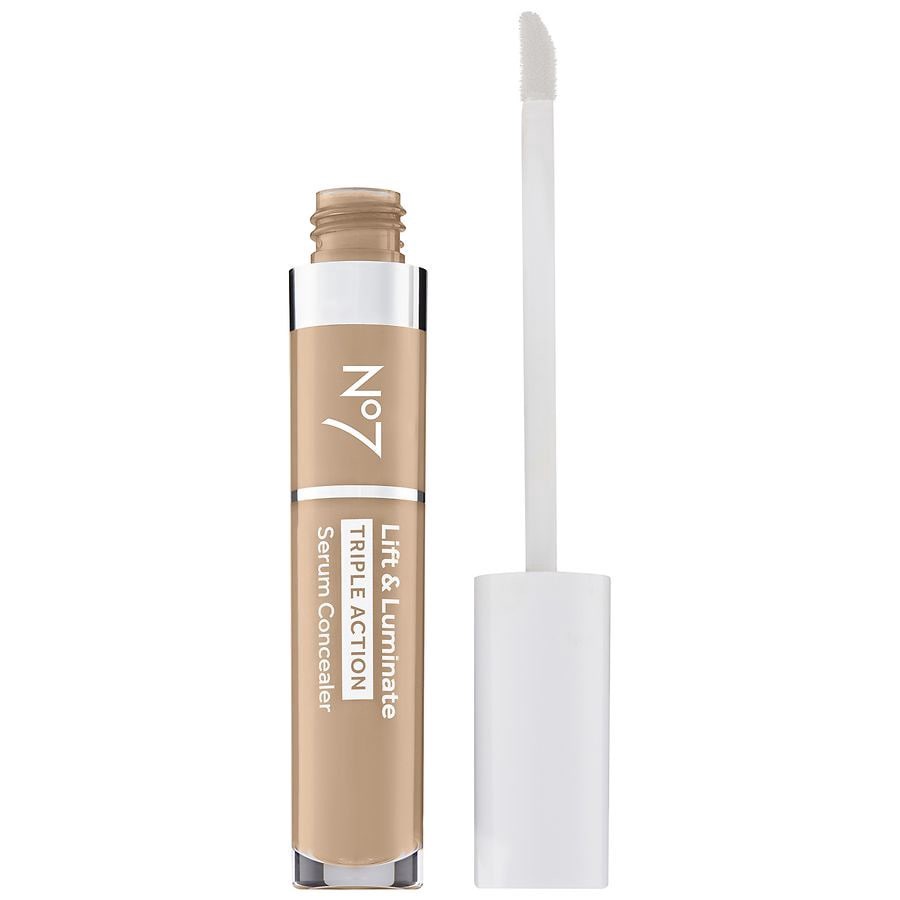 slide 3 of 5, No7 Lift & Luminate Triple Action Serum Concealer, 0.08 fl oz