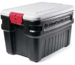 Rubbermaid Actionpacker Storage Tote - Black
