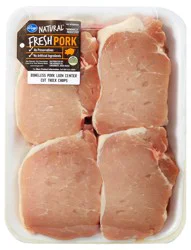 Boneless Pork Loin Center Cut Thick Pork Chops, 1 lb