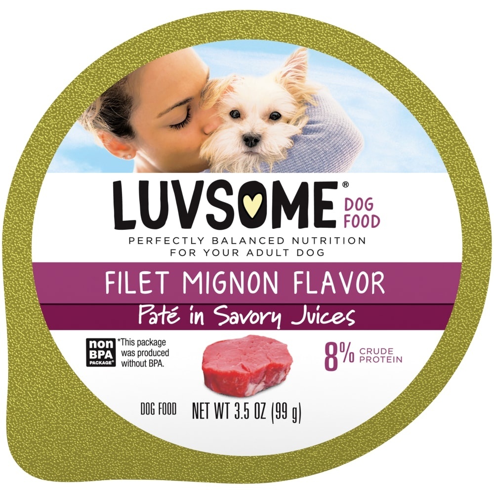 slide 1 of 1, Luvsome Dog Food 3.5 oz, 3.5 oz