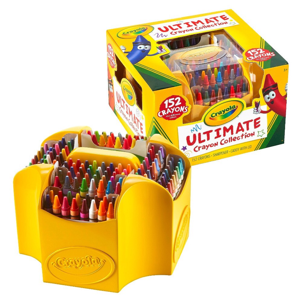 slide 8 of 8, Crayola Ultimate Crayon Collection With Sharpener, 152 ct