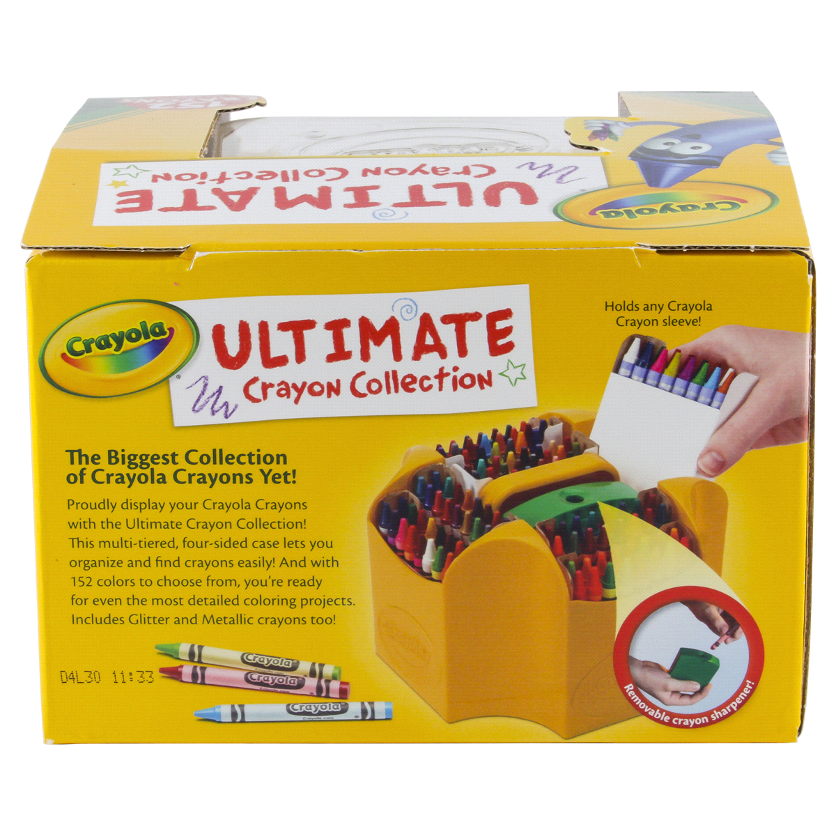 slide 7 of 8, Crayola Ultimate Crayon Collection With Sharpener, 152 ct