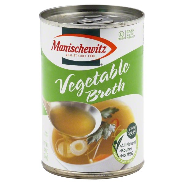 slide 1 of 1, Manischewitz Vegetable Broth - Pare, 14 oz