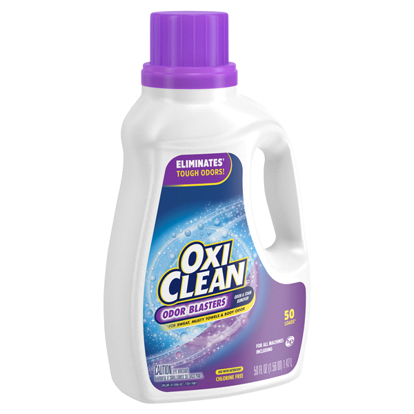 slide 22 of 29, Oxi-Clean Odor Blasters Odor and Stain Remover Laundry Booster Liquid, 50 fl oz, 50 fl oz