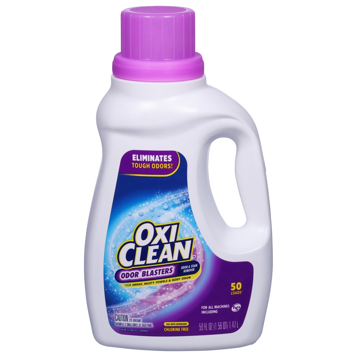 slide 1 of 29, Oxi-Clean Odor Blasters Odor and Stain Remover Laundry Booster Liquid, 50 fl oz, 50 fl oz