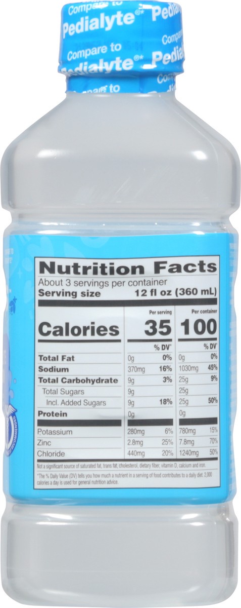 slide 8 of 9, Comforts Unflavored Electrolyte Solution 33.8 fl oz Bottle, 33.8 fl oz