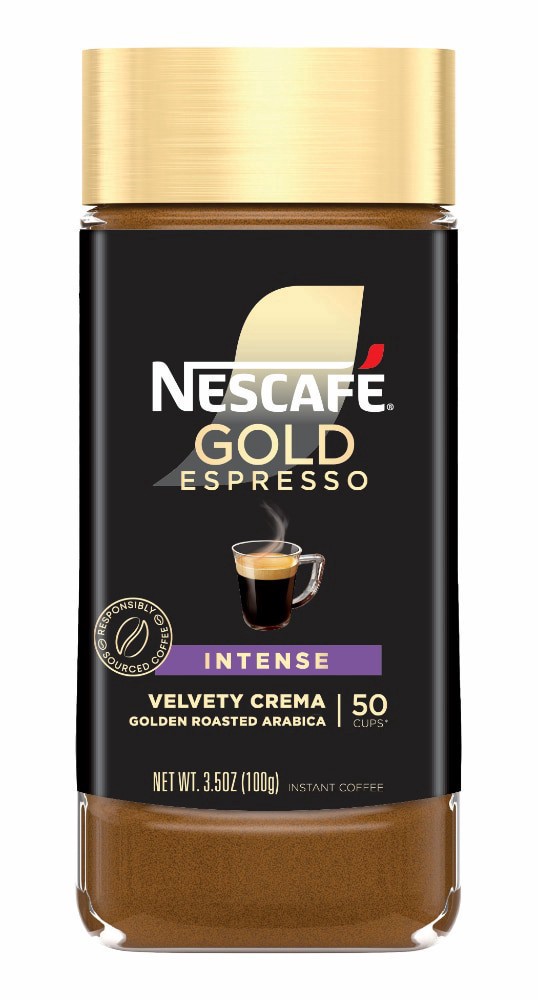 slide 1 of 1, Nescafé NESCAFÉ Gold Espresso Intense, Instant Coffee, 3.5 oz, 3.50 oz