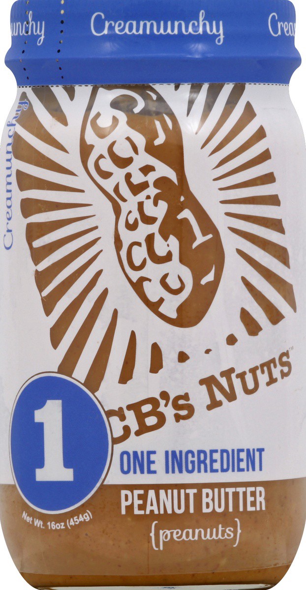 slide 2 of 2, CBs Nuts Peanut Butter, 16.0 oz
