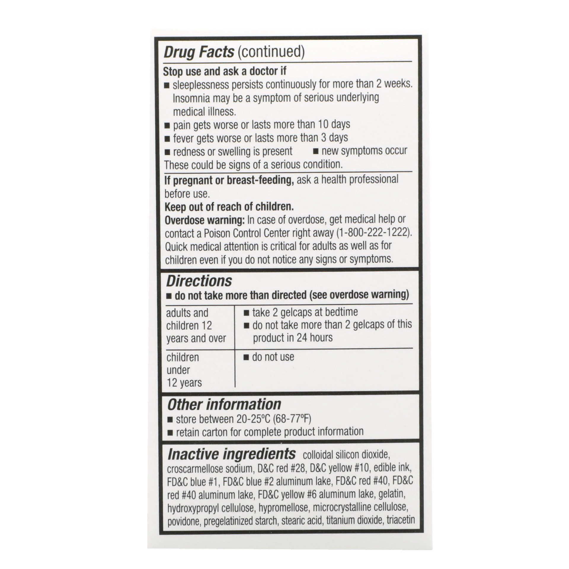 slide 4 of 6, TopCare Pain Relief PM, 80 ct