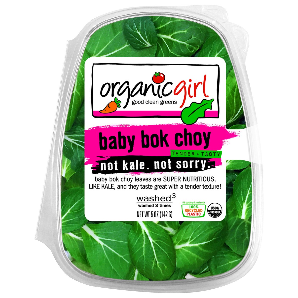 slide 1 of 3, Organic Girl Baby Bok Choy, 5 oz