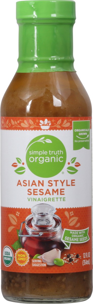 slide 7 of 9, Simple Truth Organic Asian Style Sesame Vinaigrette, 12 fl oz