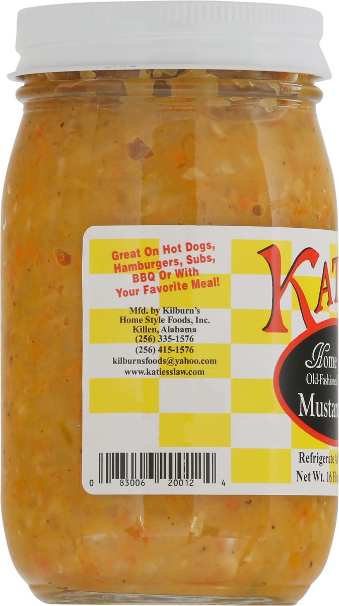 slide 11 of 12, Katie's Home Style Spicy Mustard Slaw 16 fl oz, 16 fl oz