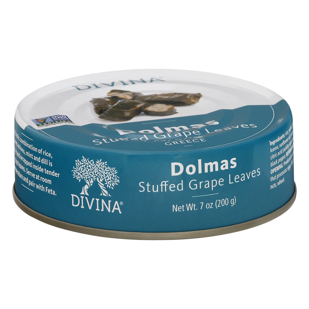 slide 4 of 9, Divina Dolmas Stuffed Grape Leaves, 7 oz