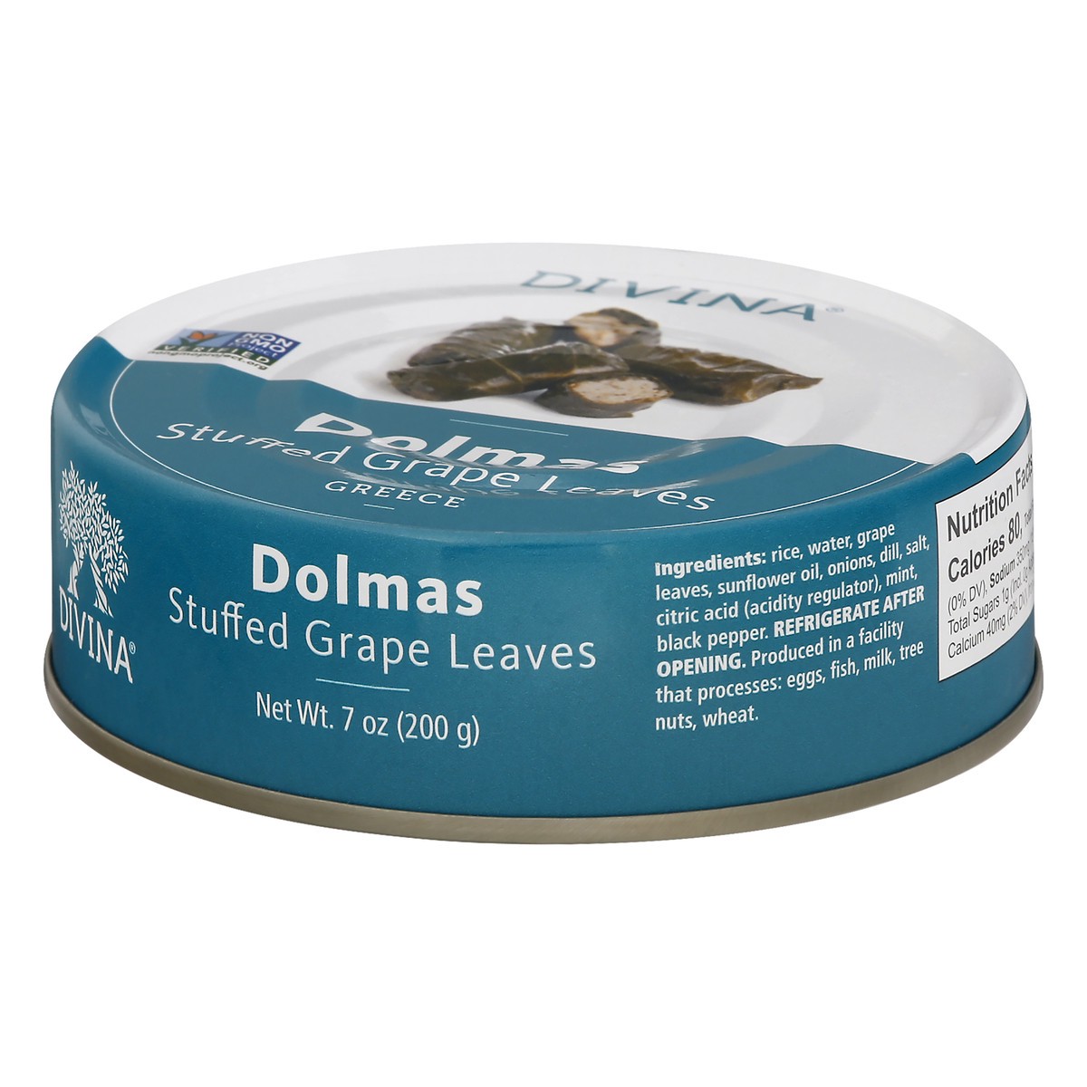 slide 2 of 9, Divina Dolmas Stuffed Grape Leaves, 7 oz