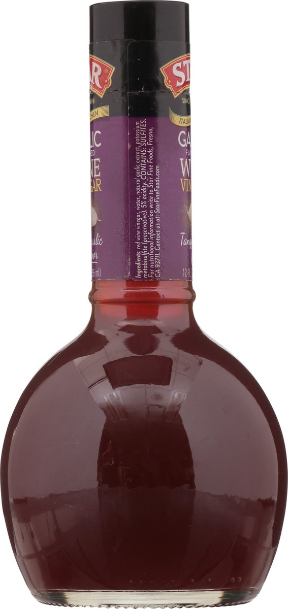 slide 6 of 10, STAR Italian Kitchen Wine Garlic Flavored Wine Vinegar 12 fl oz, 