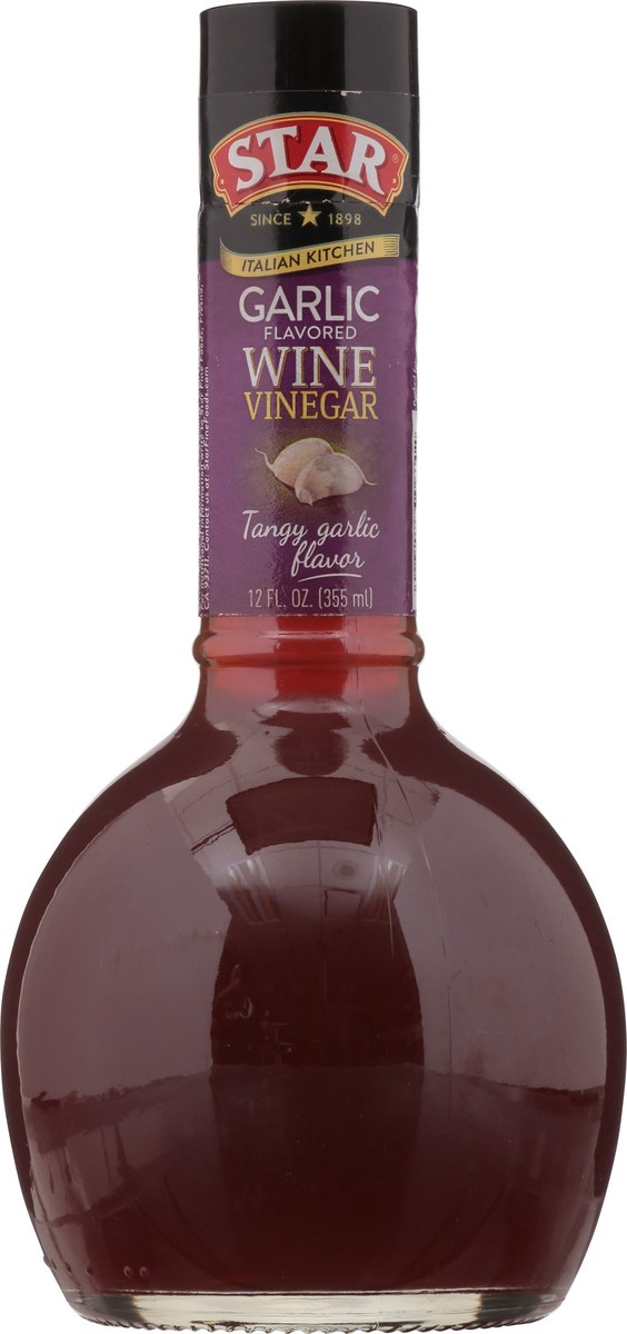 slide 8 of 10, STAR Italian Kitchen Wine Garlic Flavored Wine Vinegar 12 fl oz, 
