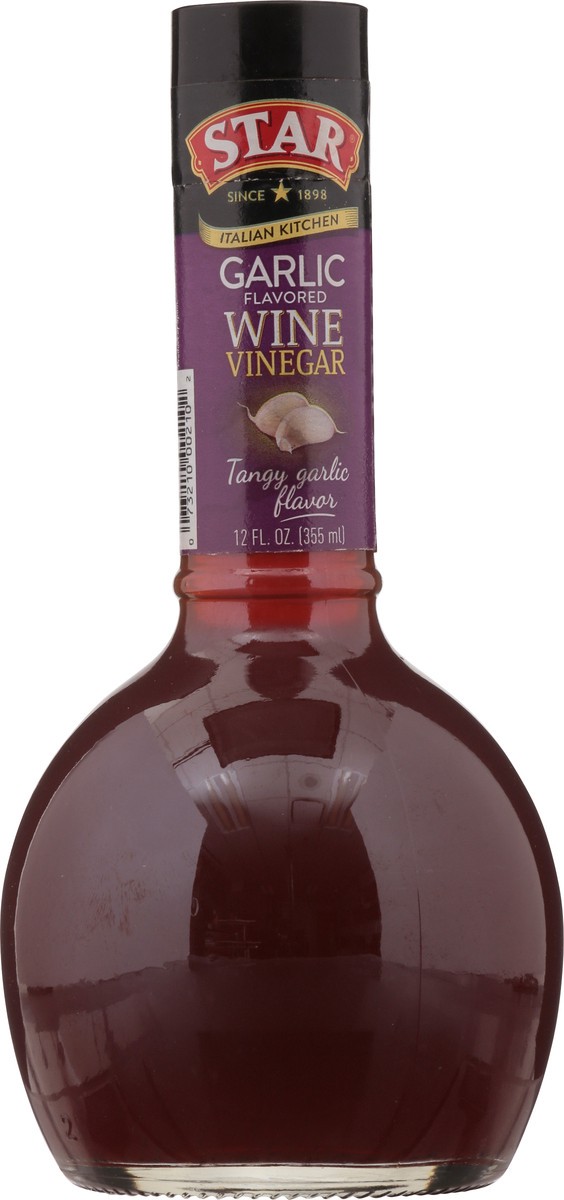 slide 9 of 10, STAR Italian Kitchen Wine Garlic Flavored Wine Vinegar 12 fl oz, 