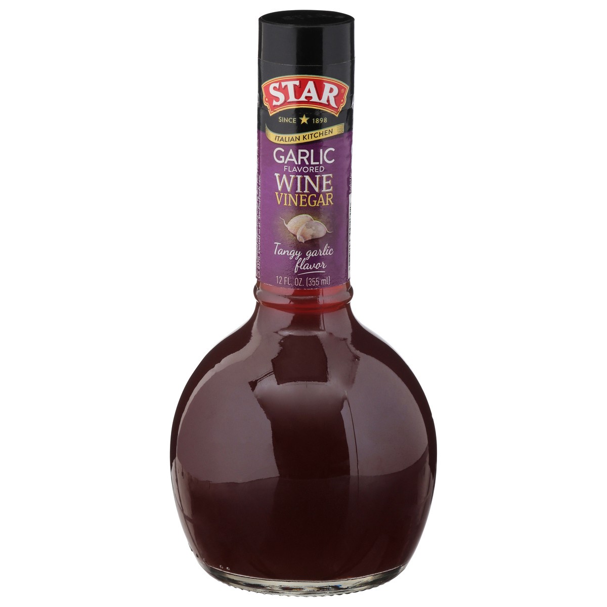 slide 10 of 10, STAR Italian Kitchen Wine Garlic Flavored Wine Vinegar 12 fl oz, 