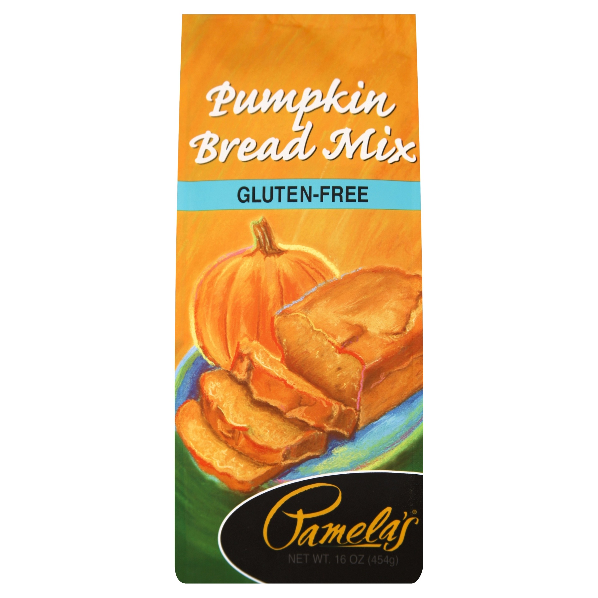 slide 1 of 1, Pamela's Gluten Free Pumpkin Bread Mix, 16 oz