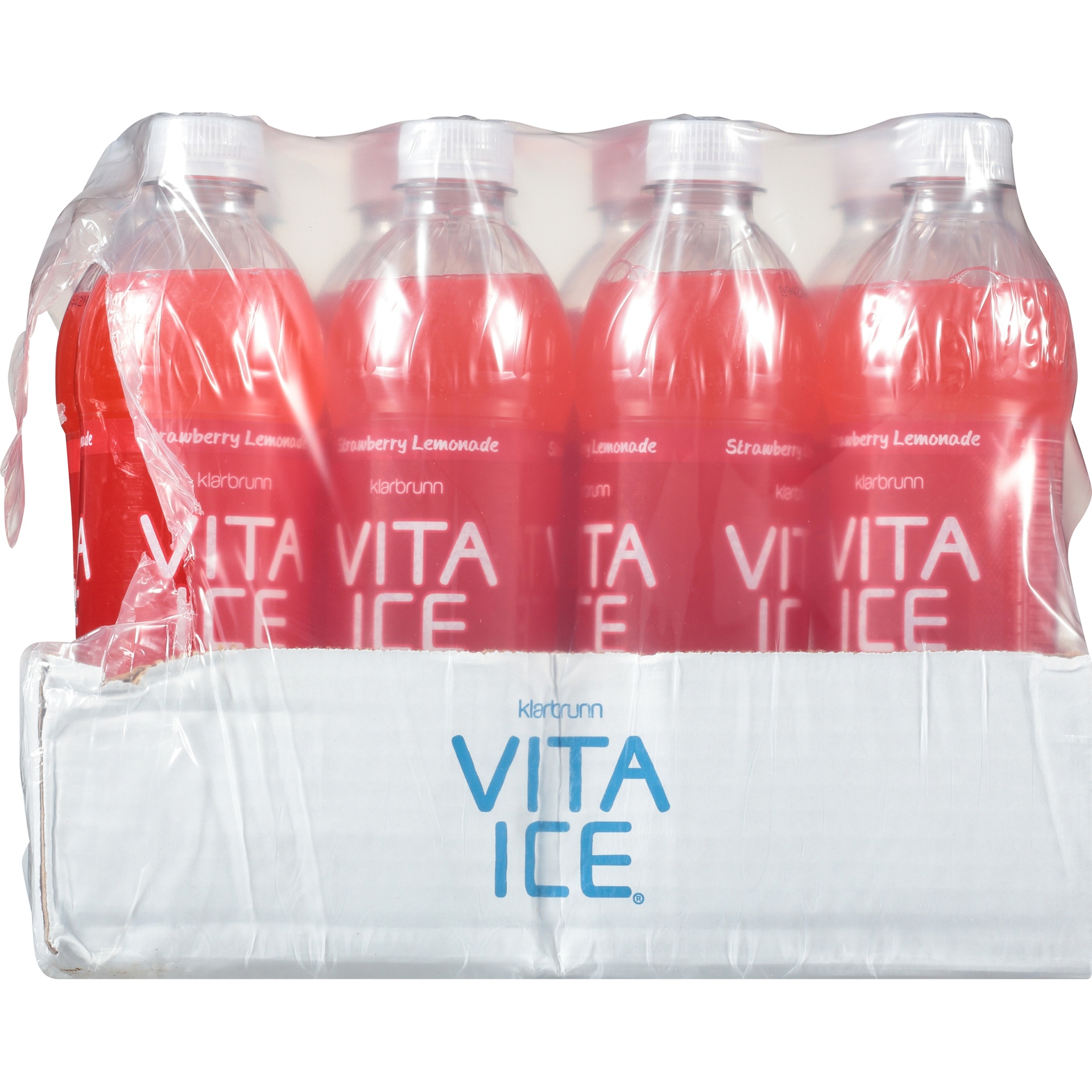 Klarbrunn Vita Ice Strawberry Lemonade Sparkling Water 1217 Fl. Oz. Bottles 1 ct Shipt