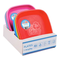 Re-Play Flat Plate, Red