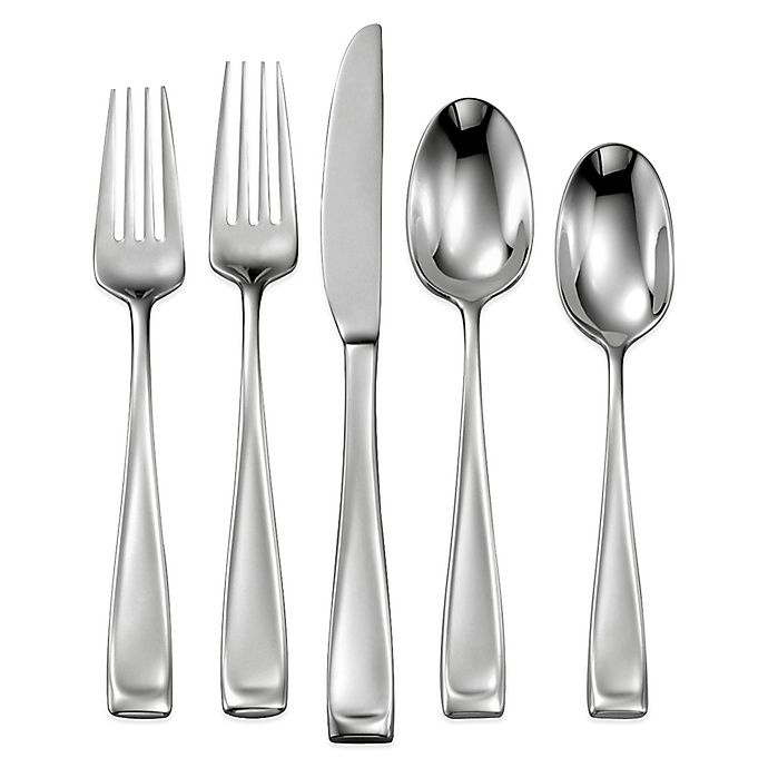 slide 1 of 2, Oneida Moda Flatware Place Setting, 5 ct