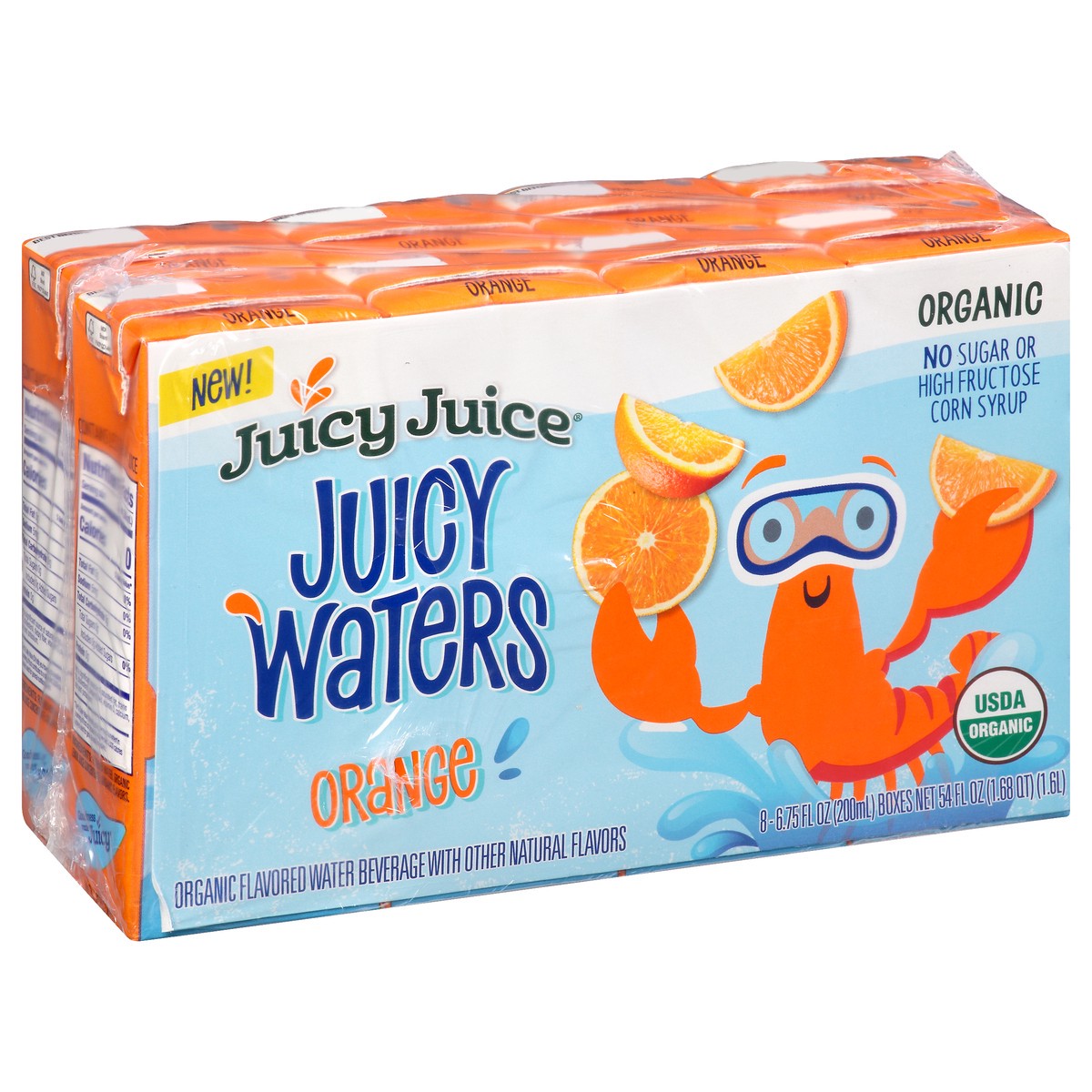 slide 12 of 13, Juicy Juice Orange Juicy Waters - 54 fl oz, 54 fl oz