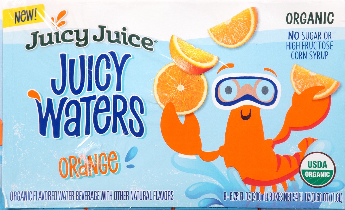 slide 7 of 13, Juicy Juice Orange Juicy Waters - 54 fl oz, 54 fl oz