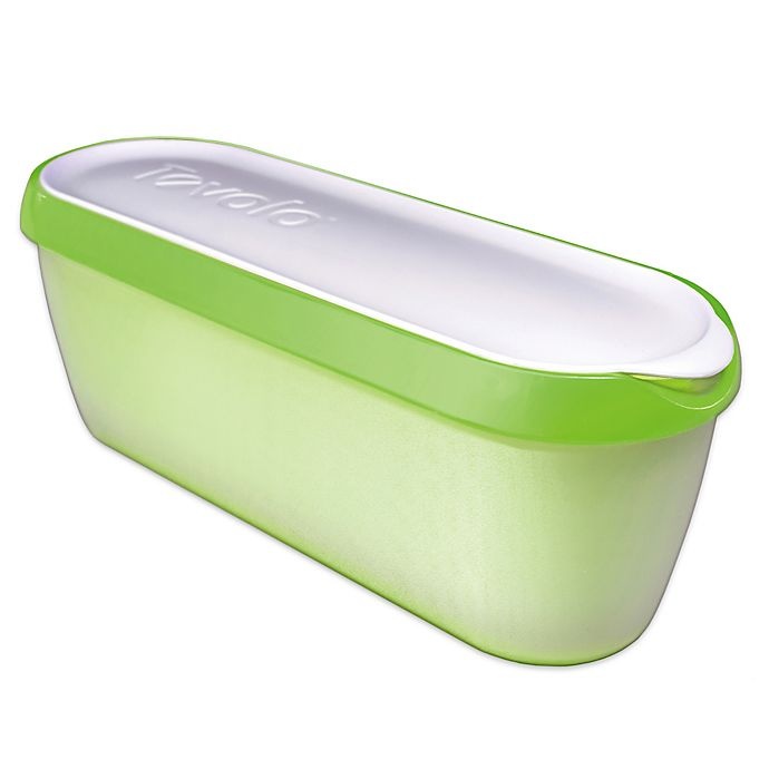 slide 1 of 1, Tovolo Glide-A-Scoop Ice Cream Tub - Green, 1.5 qt