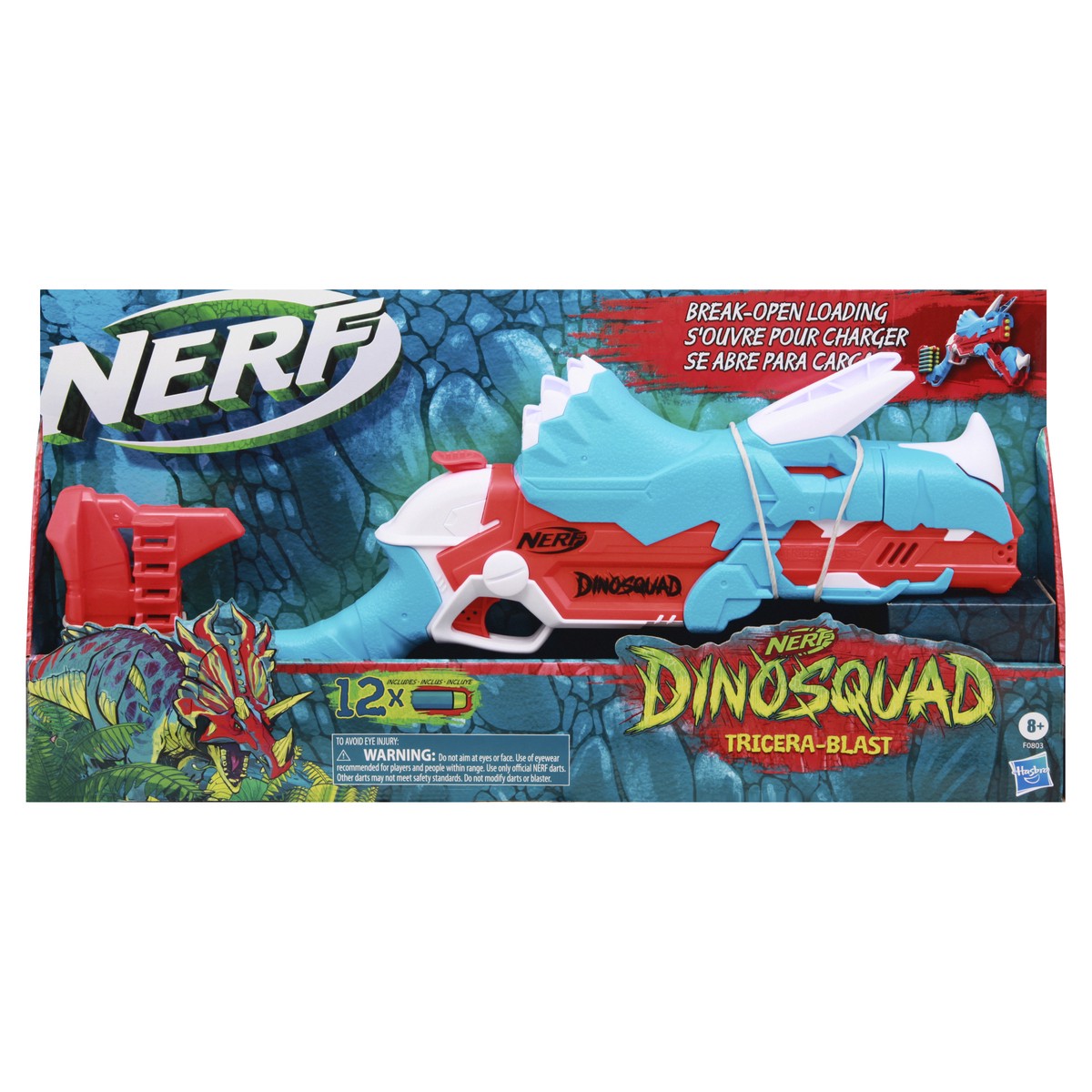 slide 1 of 9, Nerf Disnosquad Tricera-Blast Toy 1 ea, 1 ea