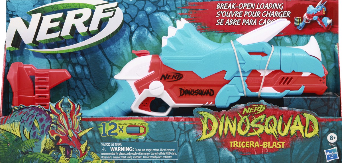 slide 6 of 9, Nerf Disnosquad Tricera-Blast Toy 1 ea, 1 ea