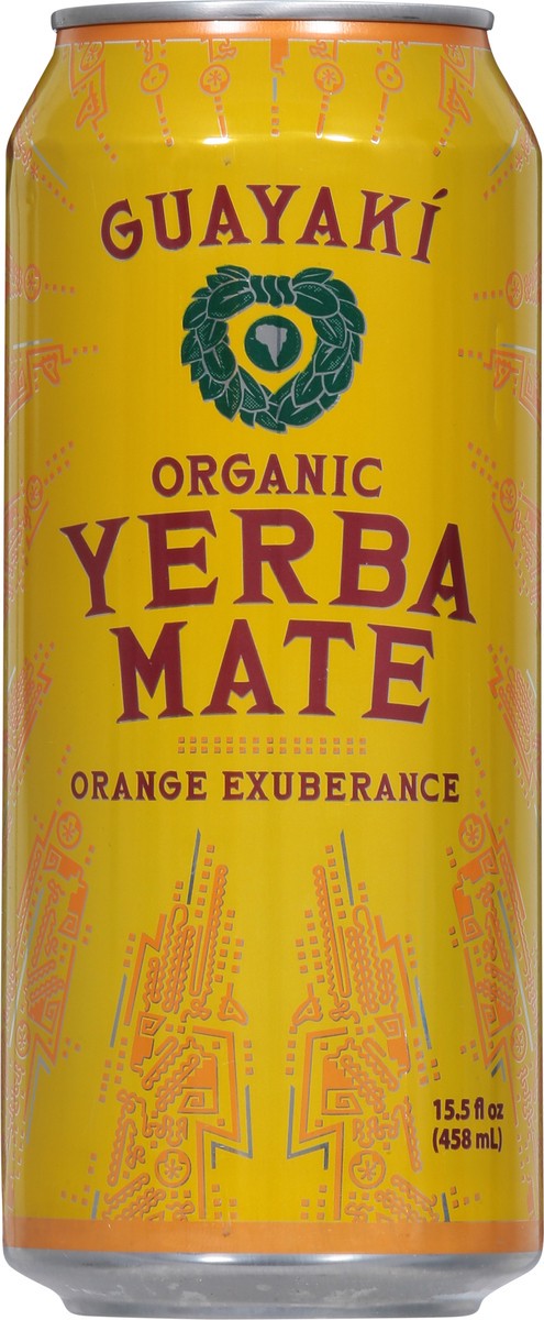 slide 6 of 9, Guayaki Organic Orange Exuberance Yerba Mate 15.5 fl oz, 15.50 fl oz