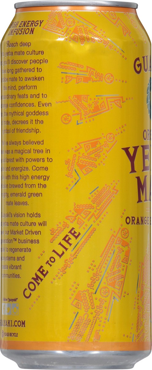 slide 2 of 9, Guayaki Organic Orange Exuberance Yerba Mate 15.5 fl oz, 15.50 fl oz