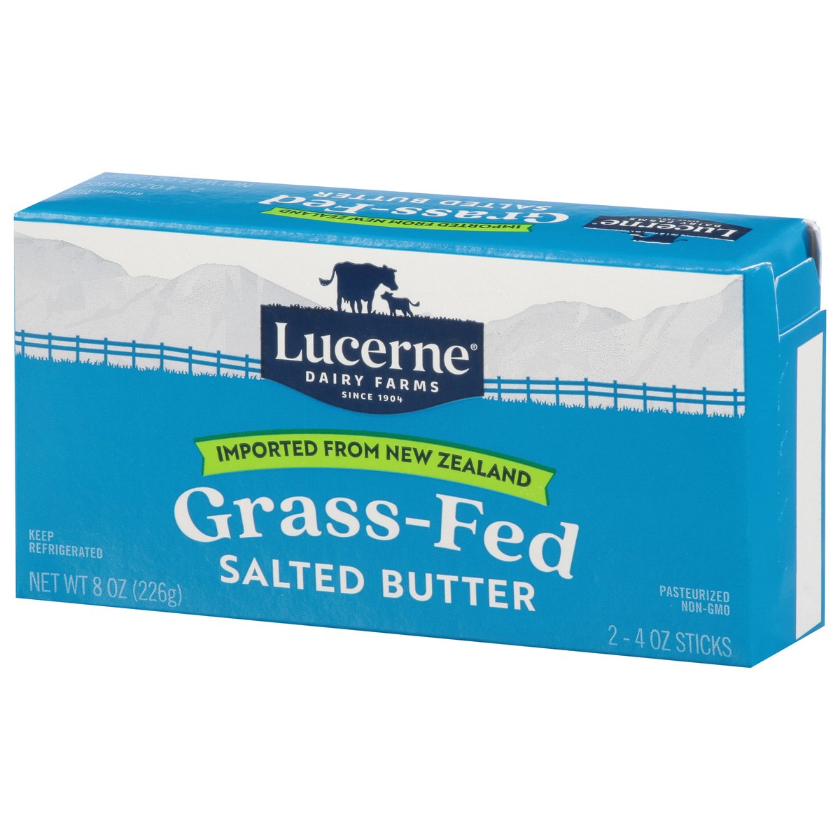 slide 4 of 4, Lucerne Butter Grassfed Salted - 8 Oz, 8 oz