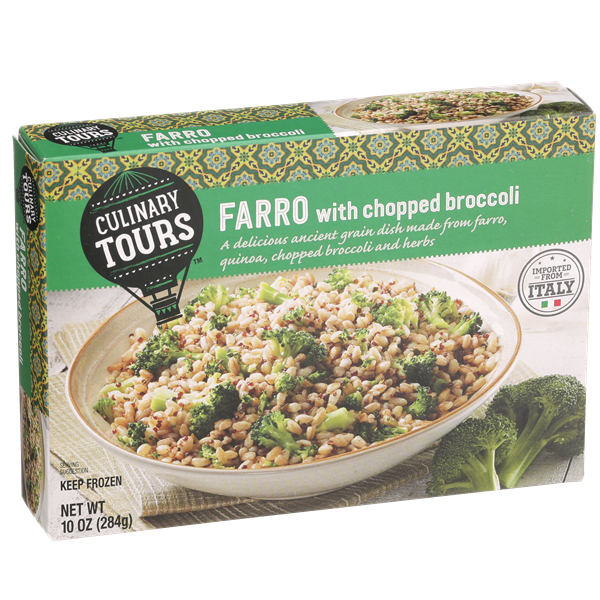 slide 1 of 1, Culinary Tours Farro With Chopped Broccoli, 10 oz