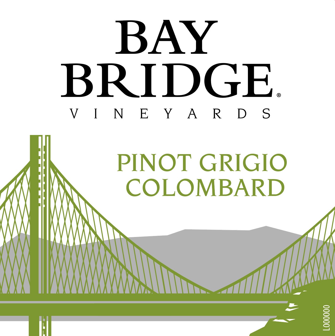 slide 2 of 4, Bay Bridge Vineyards Pinot Grigio/Colombard White Wine - 750ml, American, 750 ml