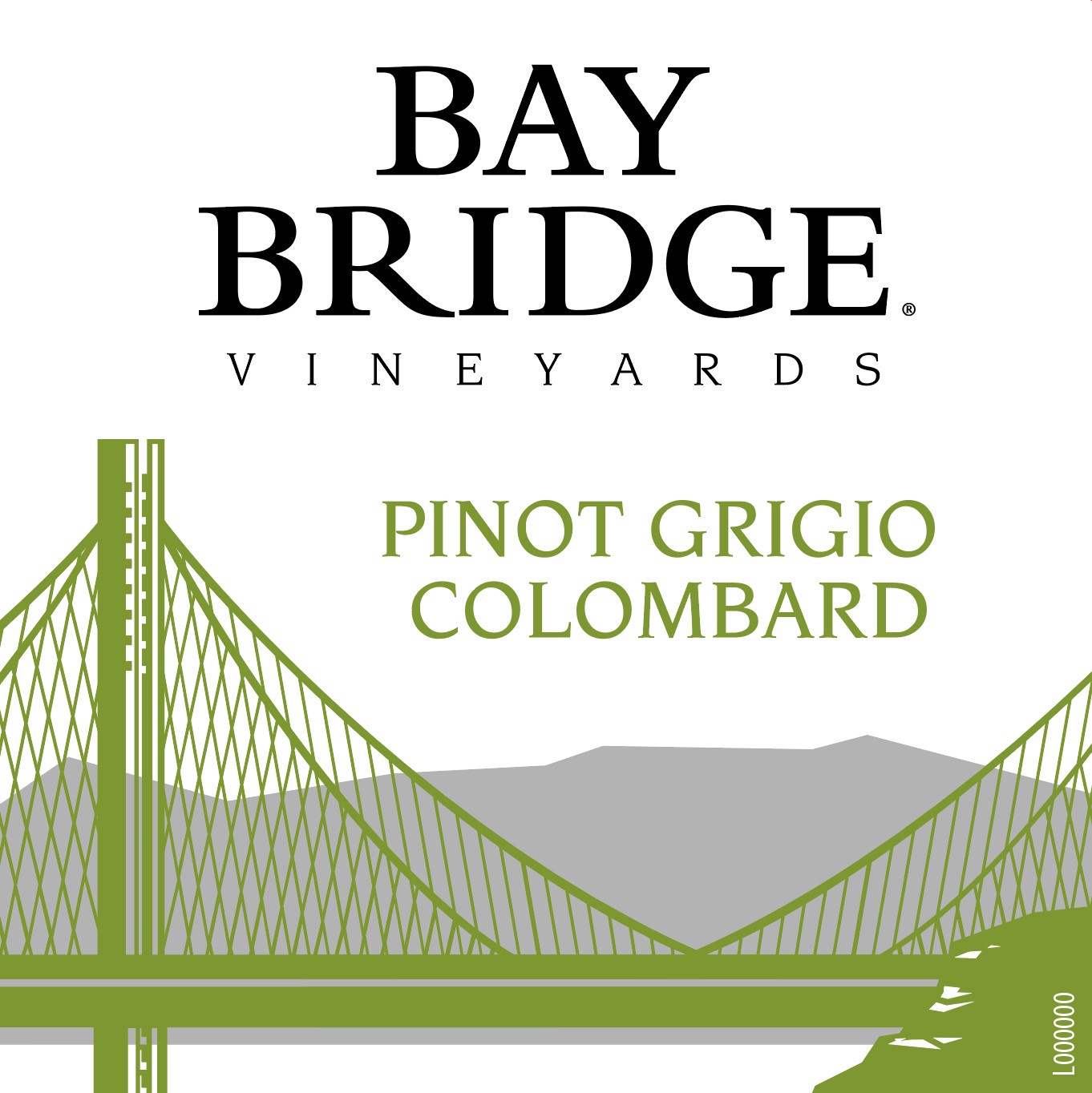 slide 4 of 4, Bay Bridge Vineyards Pinot Grigio/Colombard, White Wine, American, 1 ct, 750ml Bottle, 750 ml