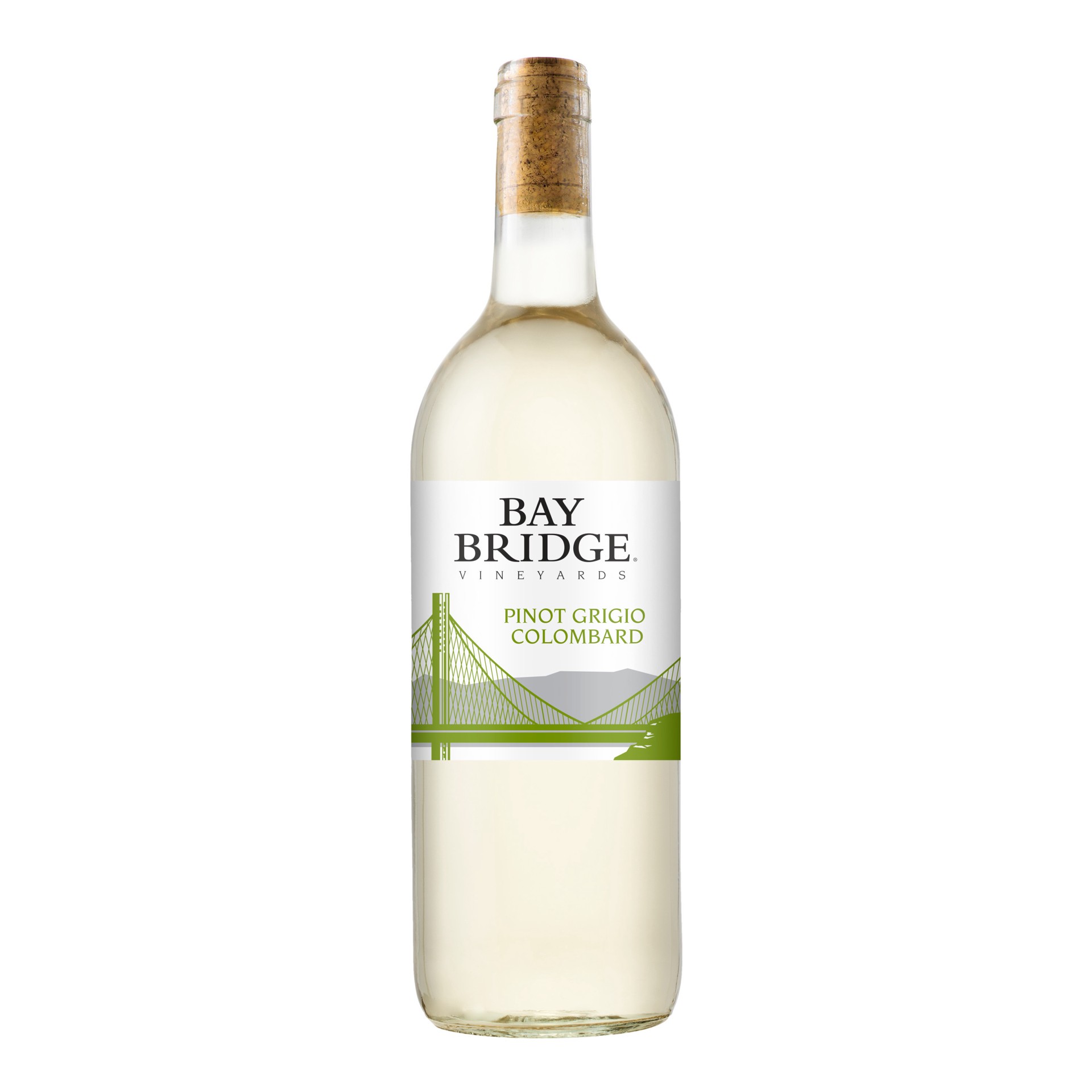 slide 1 of 4, Bay Bridge Vineyards Pinot Grigio/Colombard White Wine - 750ml, American, 750 ml