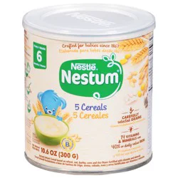 Nestle Nestum Infant Cereal, 5 Cereals, 10.6 oz