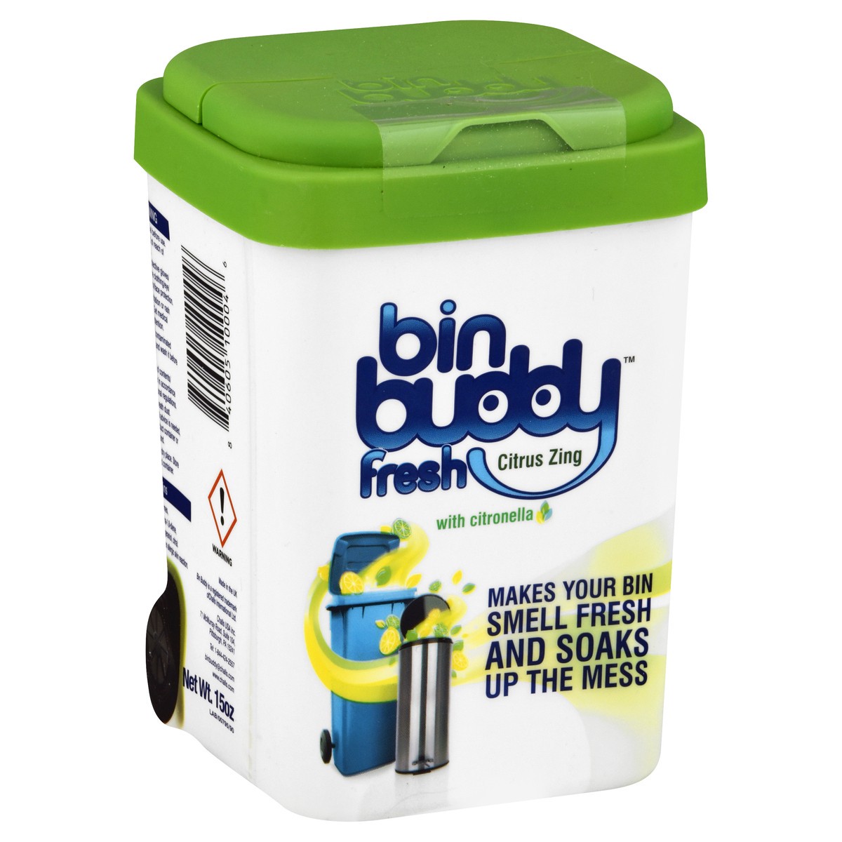 slide 2 of 9, Bin Buddy Citrus Zing with Citronella Air Fresheners 15 oz, 15 oz