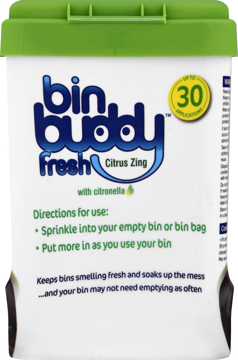 slide 5 of 9, Bin Buddy Citrus Zing with Citronella Air Fresheners 15 oz, 15 oz