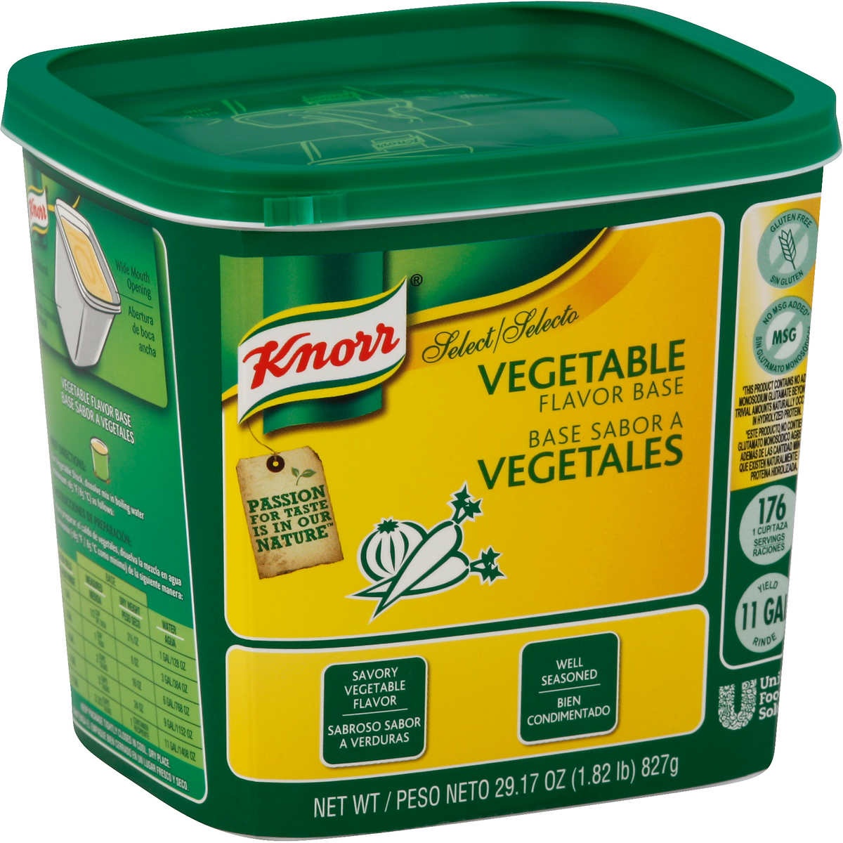 slide 1 of 1, Knorr Vegetable Base, 1.82 lb