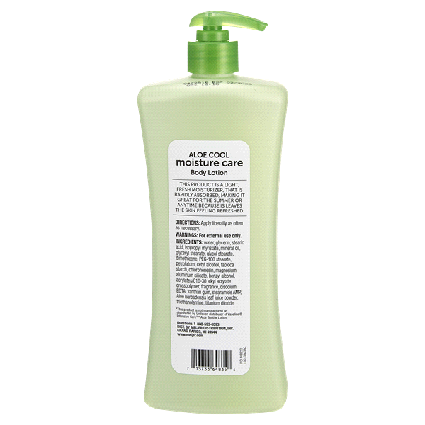 slide 4 of 5, Meijer Moisture Care: Aloe Cool Skin Care Lotion, 24.5 oz