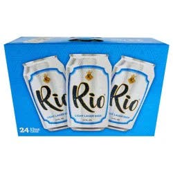 Rio Lager Light Mexican-Style Lager Beer - 24 Pack