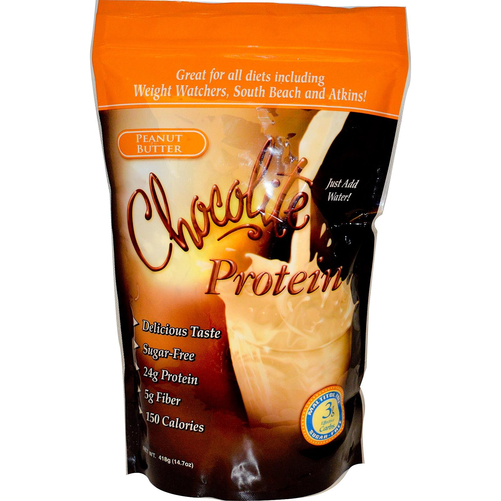 slide 1 of 1, ChocoRite Protein Shake Mix Peanut Butter, 14.7 oz