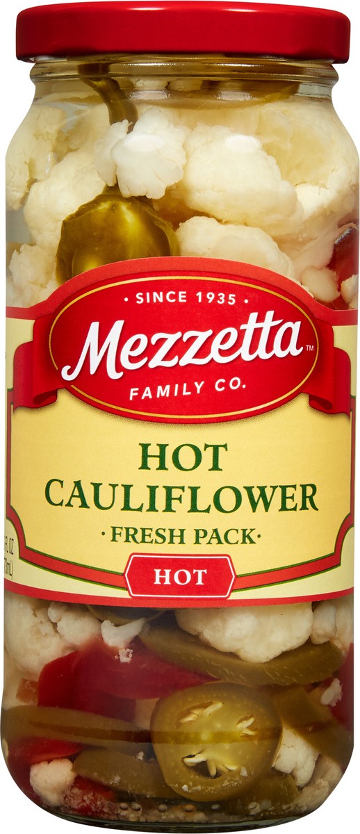 slide 4 of 7, Mezzetta Hot Cauliflower Fresh Pack, 16 fl oz, 16 fl oz