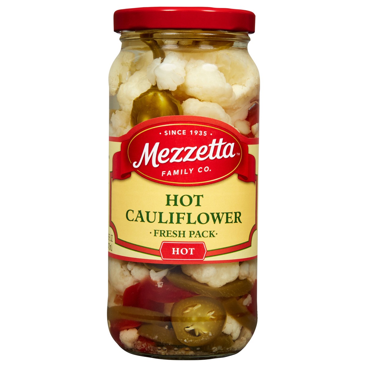 slide 1 of 7, Mezzetta Hot Cauliflower Fresh Pack, 16 fl oz, 16 fl oz
