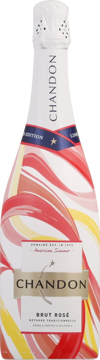 slide 1 of 7, CHANDON Brut Rose 750 ml, 750 ml